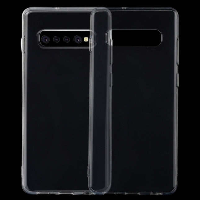 0.75mm Ultrathin Transparent TPU Soft Protective Case for Samsung Galaxy S10 Plus, For Samsung Galaxy S10 Plus