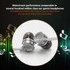 QKZ DM9 High-quality In-ear All-metal Sports Music Headphones, Microphone Version