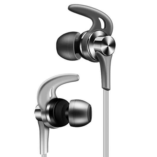 QKZ EQ1 CNC Metal Shark Fin Headphones Sports Music Headphones, Microphone Version