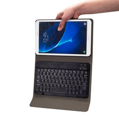 DY580 For Galaxy Tab A 10.1 T580 / T585 Detachable Plastic Bluetooth Keyboard Leather Tablet Case with Holder, For Galaxy Tab A 10.1 T580 / T585