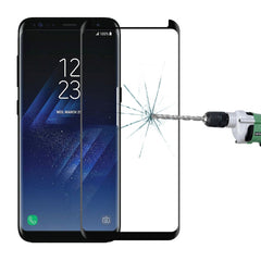 For Galaxy S8+ / G955 0.26mm 9H Surface Hardness 3D Explosion-proof Non-full Screen Curved Case Friendly Tempered Glass Film