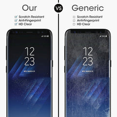 For Galaxy S8+ / G955 0.26mm 9H Surface Hardness 3D Explosion-proof Non-full Screen Curved Case Friendly Tempered Glass Film