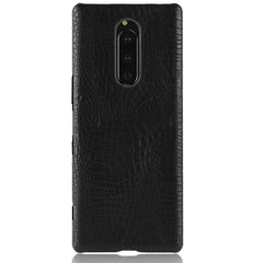 Shockproof Crocodile Texture PC + PU Case for Sony Xperia 1, Sony Xperia 1, For Sony Xperia 1