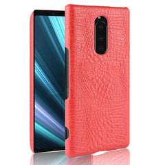 Shockproof Crocodile Texture PC + PU Case for Sony Xperia 1, Sony Xperia 1, For Sony Xperia 1