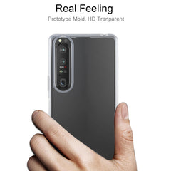 For Sony Xperia 1 III 0.75mm Ultra-thin Transparent TPU Soft Protective Case, For Sony Xperia 1 III