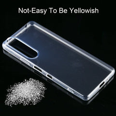 For Sony Xperia 1 III 0.75mm Ultra-thin Transparent TPU Soft Protective Case, For Sony Xperia 1 III