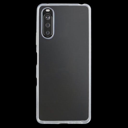 For Sony Xperia 10 III 0.75mm Ultra-thin Transparent TPU Soft Protective Case, For Sony Xperia 10 III