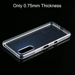 For Sony Xperia 10 III 0.75mm Ultra-thin Transparent TPU Soft Protective Case, For Sony Xperia 10 III