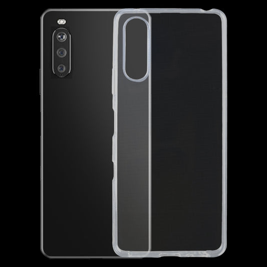 For Sony Xperia 10 III 0.75mm Ultra-thin Transparent TPU Soft Protective Case, For Sony Xperia 10 III