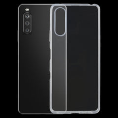 For Sony Xperia 10 III 0.75mm Ultra-thin Transparent TPU Soft Protective Case, For Sony Xperia 10 III