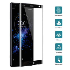 For Sony Xperia XZ2 0.3mm 9H Surface Hardness 3D Full Screen Tempered Glass Film, Sony Xperia XZ2