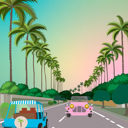 Paseo Del Parque - Pink