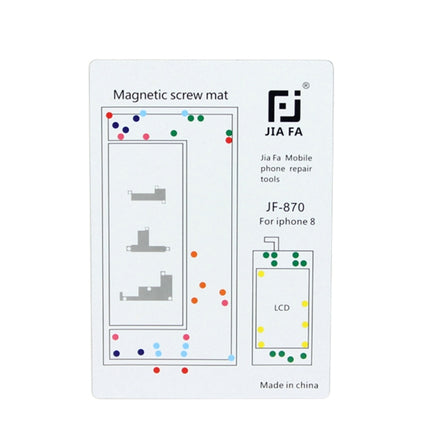 JIAFA Magnetic Screws Mat for iPhone 8 , For 8