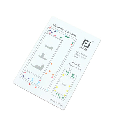 JIAFA Magnetic Screws Mat for iPhone 8 , For 8