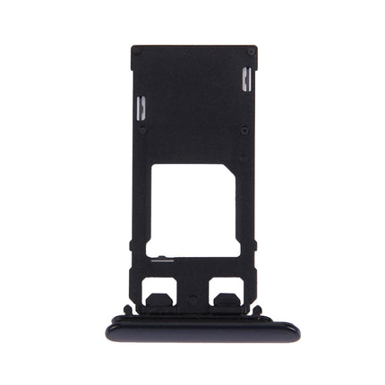 SIM Card Tray + Micro SD Card Tray for Sony Xperia XZ (Single SIM Version), For Xperia XZ Single SIM Black, For XZ Single SIM