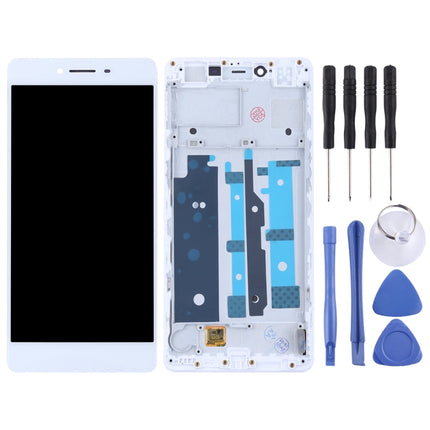 TFT Materials LCD Screen and Digitizer Full Assembly with Frame for OPPO R7s, For OPPO R7s(TFT)
