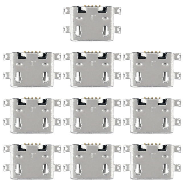 10 PCS Charging Port Connector for Huawei Ascend Y600, For Huawei Ascend Y600