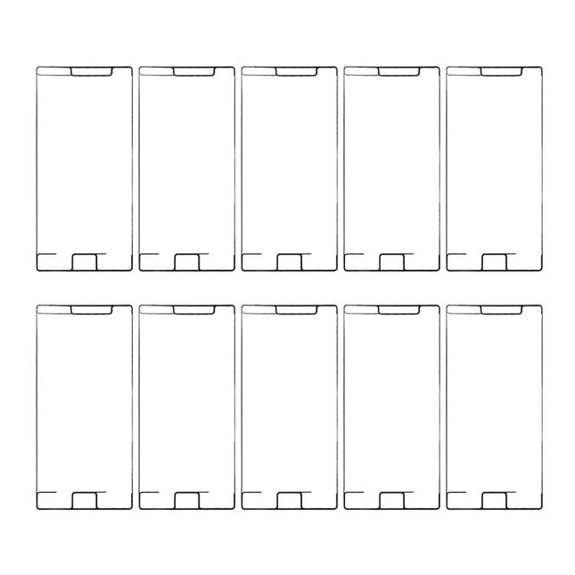 10 PCS for Sony Xperia XZ Premium Front Housing Adhesive, For Sony Xperia XZ Premium