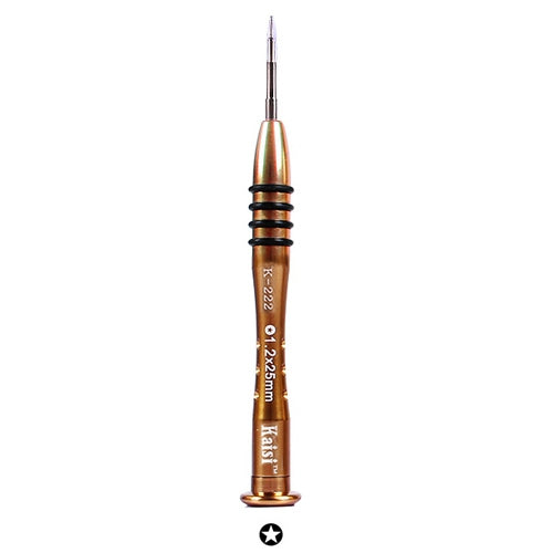 Kaisi K-222 Precision Screwdrivers Professional Repair Opening Tool for Mobile Phone Tablet PC (Five star: 1.2), Five star: 1.2