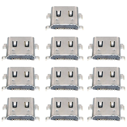 10 PCS Charging Port Connector for Motorola Moto M XT1662, For Moto M
