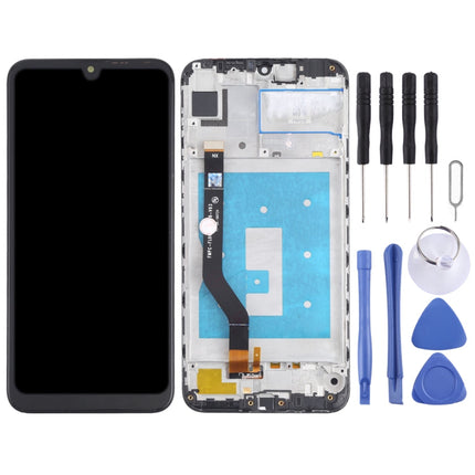 LCD Screen and Digitizer Full Assembly with Frame for Huawei Y7 (2019)(High Version)