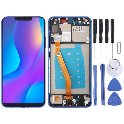 LCD Screen and Digitizer Full Assembly with Frame for Huawei Nova 3i