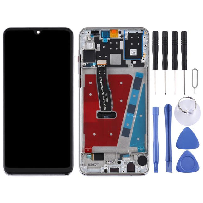 LCD Screen and Digitizer Full Assembly with Frame for Huawei P30 Lite / Nova 4e (RAM 6G / High Version)