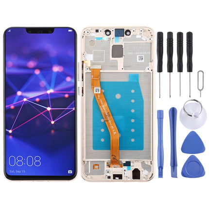 LCD Screen and Digitizer Full Assembly with Frame for Huawei Mate 20 Lite / Maimang 7