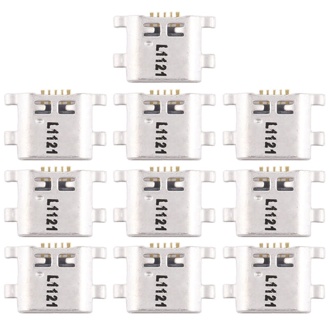 10 PCS Charging Port Connector for Huawei P smart (Enjoy 7S)