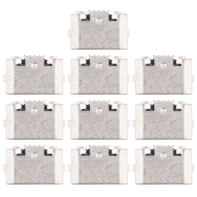 10 PCS Charging Port Connector for Huawei Honor Play, For Honor Play