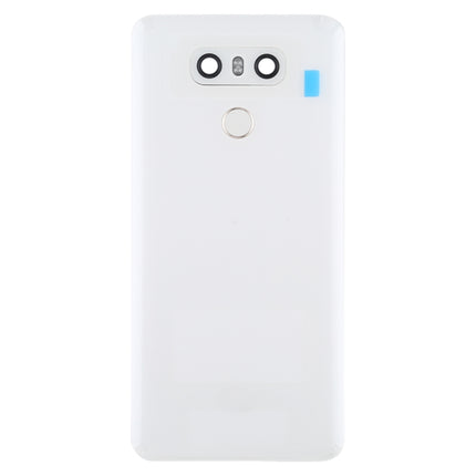 Battery Back Cover with Camera Lens & Fingerprint Sensor for LG G6 / H870 / H870DS / H872 / LS993 / VS998 / US997, For LG G6 with Camera Lens, For LG G6