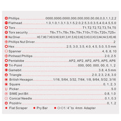 126 in 1 Kaisi K-9126 Magnetic Screwdriver Set Precision Screwdriver Tool Kit Repair Hand Tool, 126 in 1