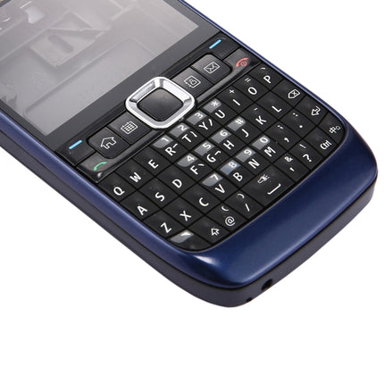 Full Housing Cover (Front Cover + Middle Frame Bezel + Battery Back Cover + Keyboard) for Nokia E63