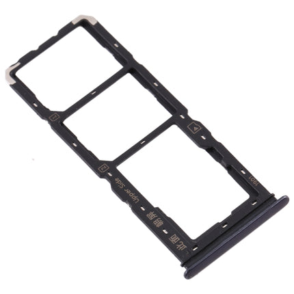 For Vivo U3x / U10 SIM Card Tray + SIM Card Tray + Micro SD Card Tray, For Vivo U3x / U10