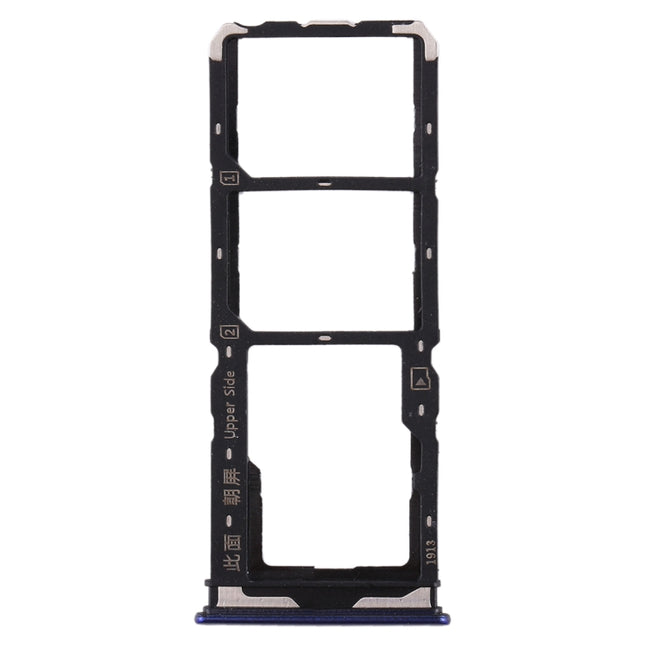 For Vivo  Y7s SIM Card Tray + SIM Card Tray + Micro SD Card Tray