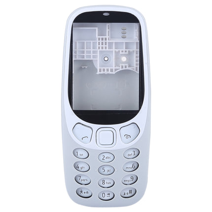 Full Assembly Housing Cover with Keyboard for Nokia 3310, For 3310(Yellow), For Nokia 3310, For  3310(Grey)