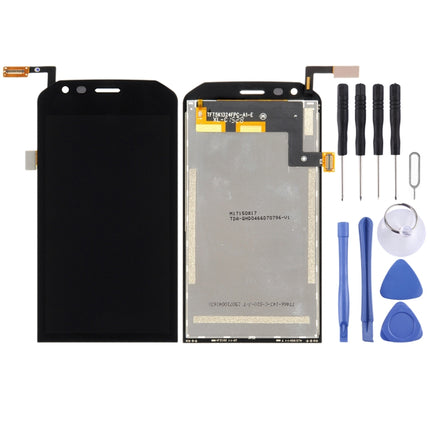 LCD Screen and Digitizer Full Assembly for Caterpillar CAT S40, For Caterpillar CAT S40(Black)