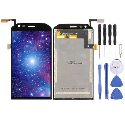 LCD Screen and Digitizer Full Assembly for Caterpillar CAT S40, For Caterpillar CAT S40(Black)