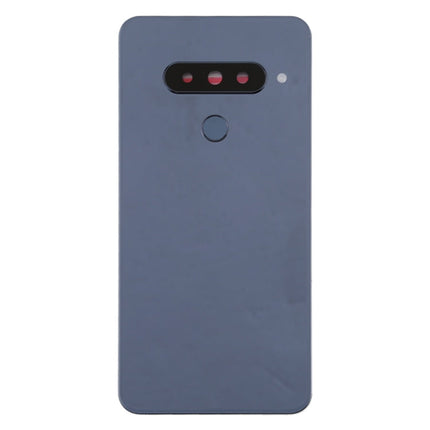 Battery Back Cover with Camera Lens Frame & Fingerprint Sensor for LG G8s ThinQ, For LG G8s ThinQ with Fingerprint