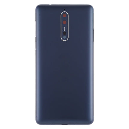 Battery Back Cover with Camera Lens Frame & Side Keys for Nokia 8 / N8 TA-1012 TA-1004 TA-1052, For Nokia 8