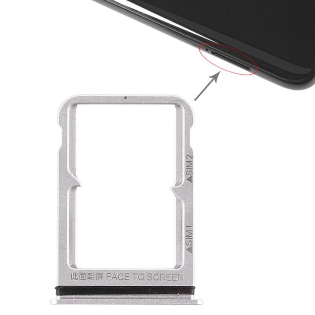 Double SIM Card Tray for Xiaomi Mi 8, For Xiaomi Mi 8, For Mi 8