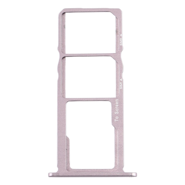 SIM Card Tray + SIM Card Tray + Micro SD Card Tray for Nokia 3.2 TA-1156 TA-1159 TA-1164, For Nokia 3.2