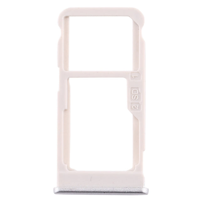 SIM Card Tray + SIM Card Tray / Micro SD Card Tray for Nokia 5.1 Plus / X5 TA-1102 TA-1105 TA-1108 TA-1109 TA-1112 TA-1120 TA-1199