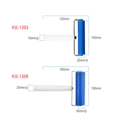 Kaisi 1303 Silicone Roller Tool Mobile Cell Phone Screen Protector Pasting Roller Wheel LCD OCA Polarizing Tools, Kaisi 1303