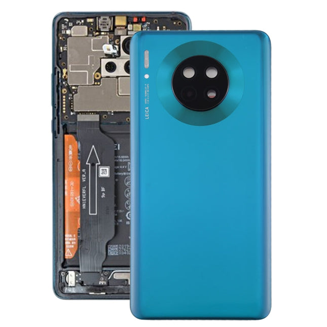 Original Battery Back Cover with Camera Lens Frame for Huawei Mate 30, For Huawei Mate 30(Original)