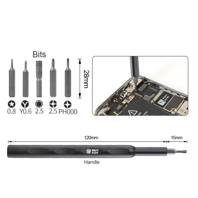 BEST BST-500 12 in 1 Multifunctional Precision And Convenient Quick Disassembly Tool Kit For iPhone, BST-500