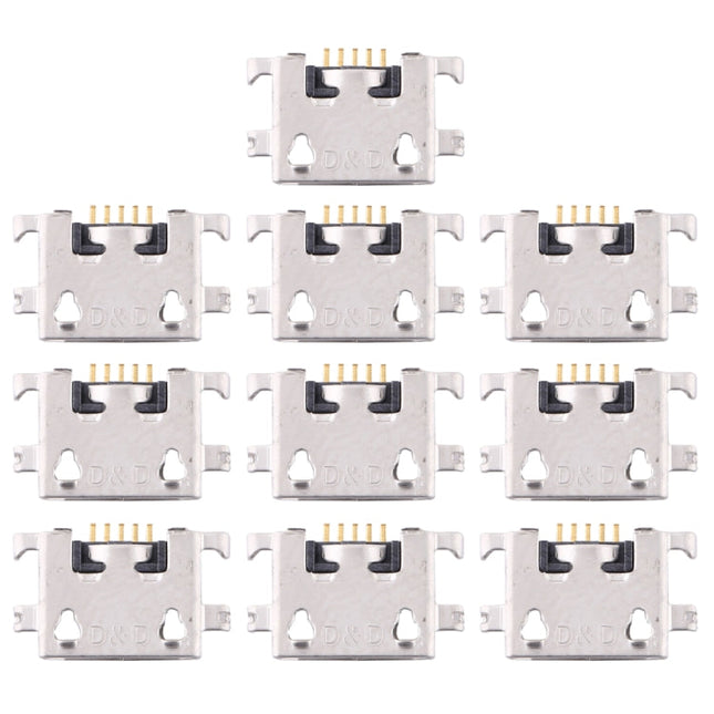 10 PCS Charging Port Connector for Xiaomi Redmi 7 / Redmi 7A, For Redmi 7