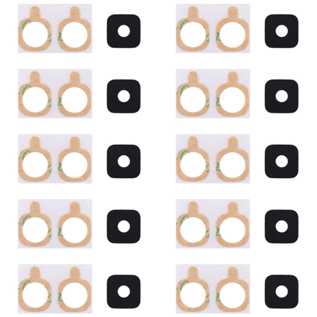 For Galaxy A5 (2018) / A8 (2018) / A530 10pcs Back Camera Lens Cover with Sticker, Galaxy A530