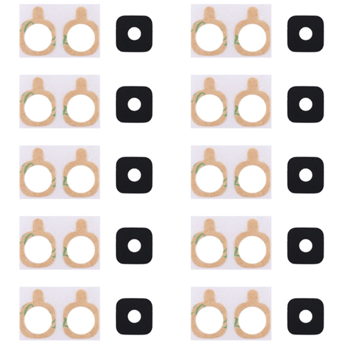 For Galaxy A5 (2018) / A8 (2018) / A530 10pcs Back Camera Lens Cover with Sticker, Galaxy A530