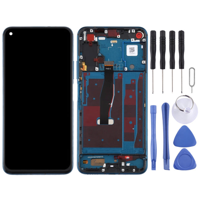 LCD Screen and Digitizer Full Assembly with Frame for Huawei Honor 20 Pro